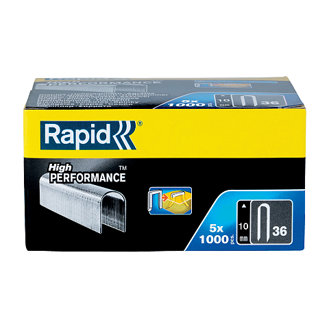 Rapid 11884410 Heftklammer Klammerpack 5000 Heftklammern