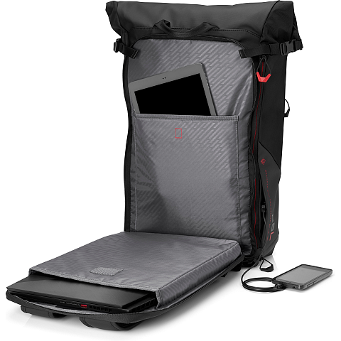 HP OMEN Transceptor 15 Rolltop Rucksack