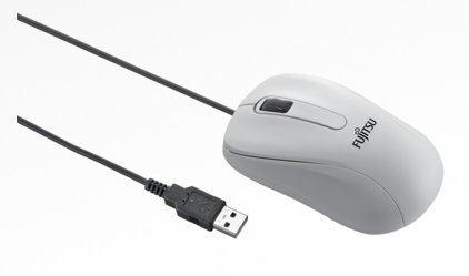 Fujitsu M520 Maus Büro Beidhändig USB Typ-A Optisch 1000 DPI