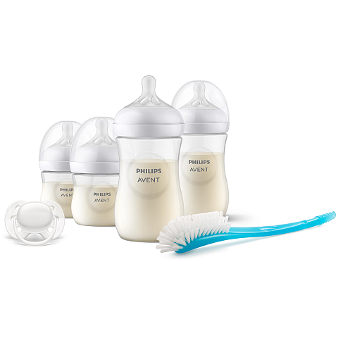 Philips AVENT Natural Response SCD838 Flaschen-Set für Neugeborene