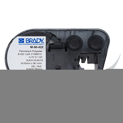 Brady BMP41 BMP51 BMP53, Endlosetiketten aus Polyester für Bauteile und Schalttafeln