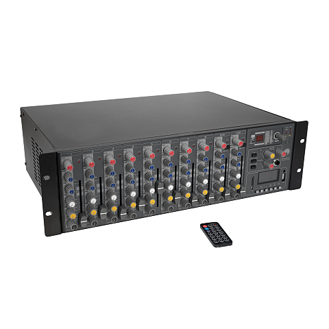 Omnitronic RM-1422FXA 20 - 20000 Hz Schwarz