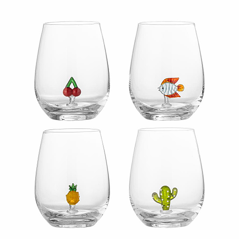 Bloomingville 82072355 Wasserglas Transparent 4 Stück(e) 560 ml