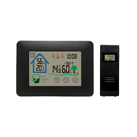 Denver WS-520 Digitale Wetterstation Schwarz Akku
