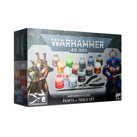 Games Workshop Warhammer 40.000: Farben + Werkzeugset