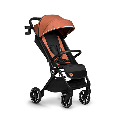 Lionelo Cloe Leichtgewichtiger Kinderwagen 1 Sitz(e) Schwarz, Rostfarbe