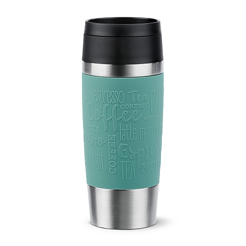 EMSA Travel Mug Classic 36 ml Edelstahl, Blau