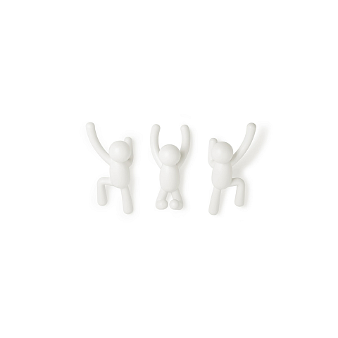 Umbra 318165-660 Wandhalterung Drinnen Universalhaken Weiß 3 Stück(e)
