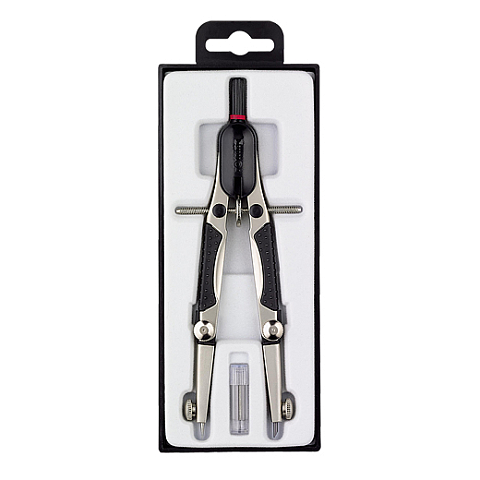 Rotring S0676580 Zirkel Schwarz, Edelstahl