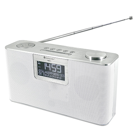 Soundmaster DAB700WE Persönlich Analog & Digital Silber, Weiß