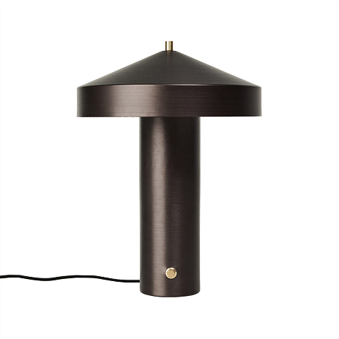 OYOY Hatto Tischleuchte E26/E27 Braun