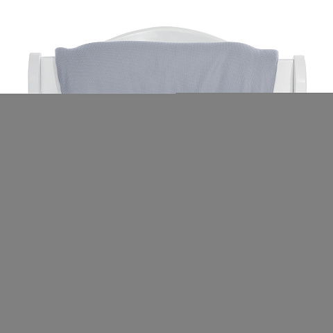 Hauck 2-piece highchair pad Hochstuhlkissen Grau, Weiß