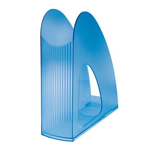 HAN TWIN Zeitschriftenständer Blau, Transparent