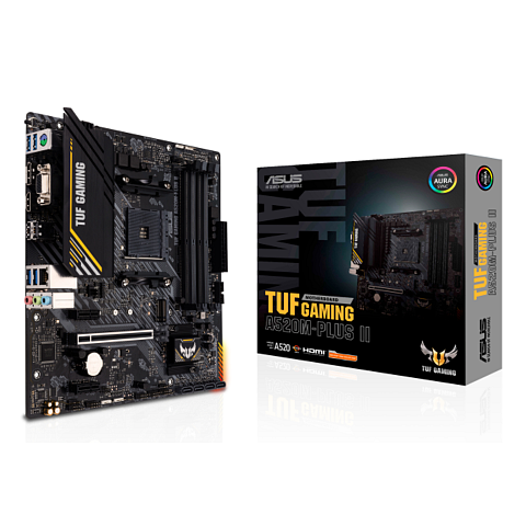 ASUS TUF GAMING A520M-PLUS II AMD A520 Sockel AM4 micro ATX