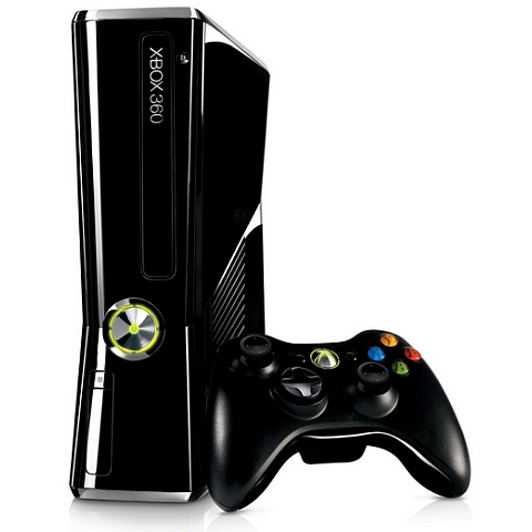 Microsoft Xbox 360 Slim 250 GB WLAN Schwarz