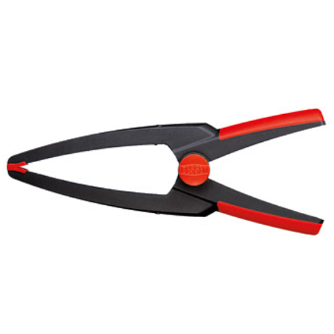 BESSEY Clippix Federbügel 5,5 cm Schwarz, Rot