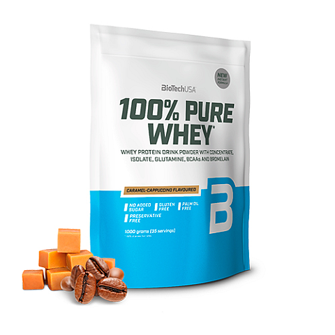 BioTechUSA 100% Pure Whey Pulver