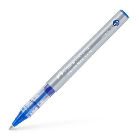 Faber-Castell 348501 Tintenroller Anklippbarer versenkbarer Stift Blau 1 Stück(e)