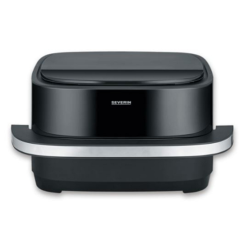 Severin FR 2464 Pizzamacher/Ofen 1 Pizza/Pizzen 2200 W Schwarz, Silber