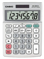 Casio MS-88ECO Taschenrechner Desktop Display-Rechner