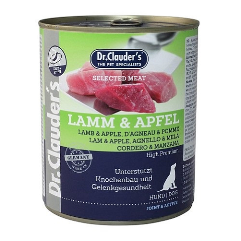 Dr.Clauder‘s Selected Meat Lamm & Apfel 800 g