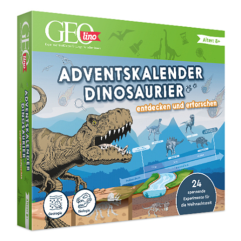 Franzis Verlag GEOLINO Adventskalender Dinosaurier