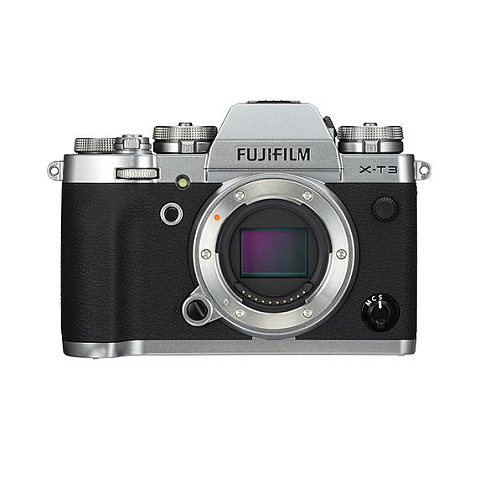 Fujifilm X -T3 MILC Body 21,6 MP CMOS 6240 x 4160 Pixel Schwarz, Silber