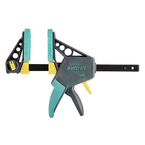 wolfcraft GmbH 3030000 Schraubzwinge 15 cm Grün, Grau, Gelb