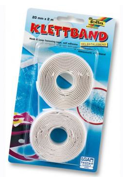 Folia 2302 Schreibwaren-Klebeband 2 m Weiß 2 Stück(e)