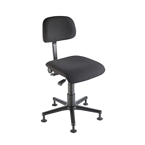 König & Meyer 13470.019.55 Musikersitz Musikerhocker Schwarz Gepolsterter Sitz