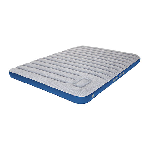 High Peak 40045 Luftmatratze Doppelmatratze Blau, Hellgrau