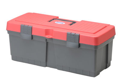 hünersdorff 663200 Werkzeugkoffer Grau, Rot Polypropylen (PP)