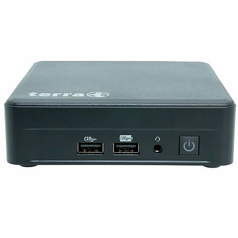 TERRA 1000023 PC/Workstation Intel® Core™ i5 i5-1340P 16 GB DDR4-SDRAM 500 GB SSD Windows 11 Pro Mini PC Mini-PC Schwarz