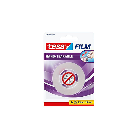 TESA 57520 25 m Polypropylen (PP) Durchscheinend 1 Stück(e)