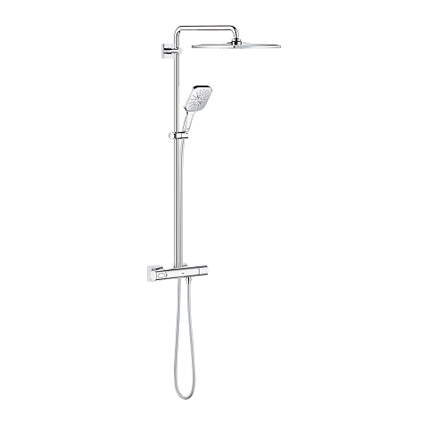 GROHE Rainshower 310 SmartActive Cube Duschsystem 2 Kopf/Köpfe Wand Chrom