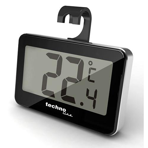 Technoline WS 7012 Küchenarmaturen-Zubehör Elektronisches Umgebungsthermometer Schwarz