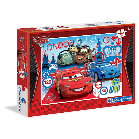 Clementoni Cars 2: London race Puzzlespiel 180 Stück(e) Cartoons