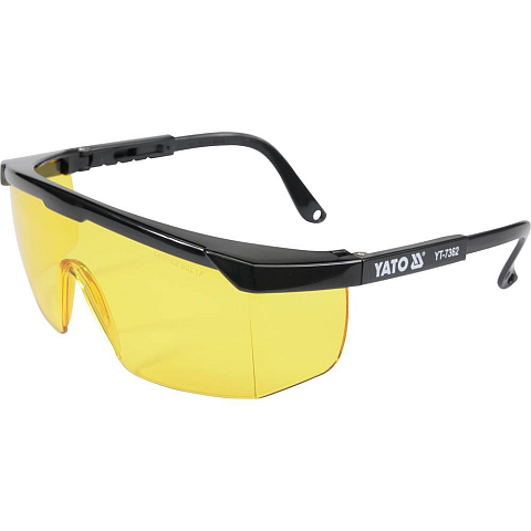 Yato YT-7362 Schutzbrille/Sicherheitsbrille Nylon Schwarz