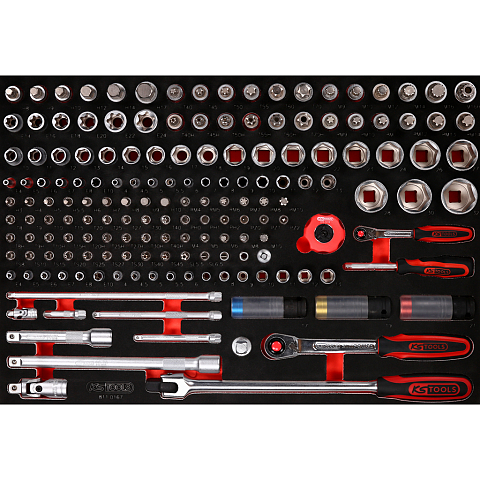 KS Tools 811.0167 Steckdosen/Steckdosen-Set Steckschlüssel-Satz