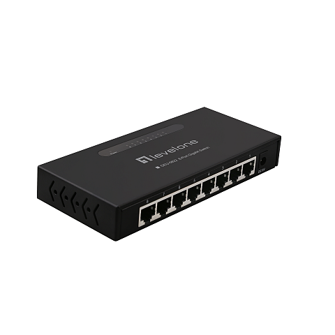 LevelOne 8-Port-Gigabit Ethernet-Switch