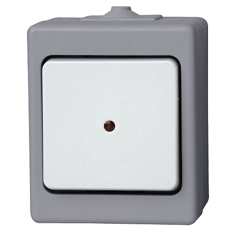 Kopp 564648005 Lichtschalter Grau, Weiß