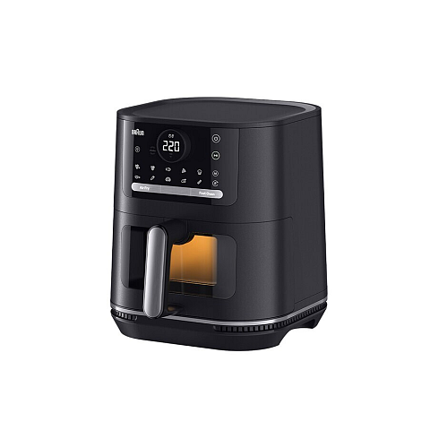 Braun HF 5055I BK Einzelbild 6 l Eigenständig 2000 W Heißluftfritteuse Schwarz