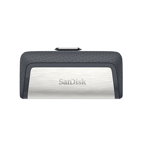 SanDisk Drive USB Ganda Ultra Tipe-C 256 GB USB-Stick USB Type-A / USB Type-C 3.2 Gen 1 (3.1 Gen 1) Grau, Silber
