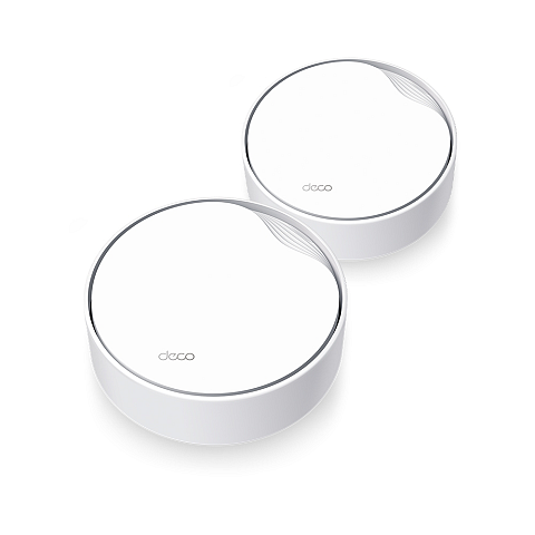 TP-Link DECO X50-POE(2-PACK) Mesh-WLAN-System Dual-Band (2,4 GHz/5 GHz) Wi-Fi 6 (802.11ax) Weiß Intern
