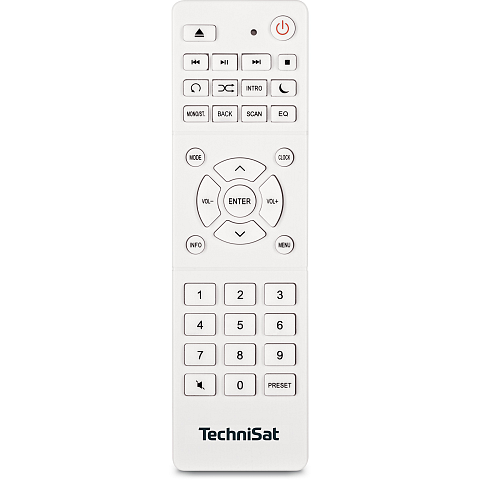 TechniSat DIGITRADIO 370 CD IR Home-Audio-Minisystem 10 W Weiß