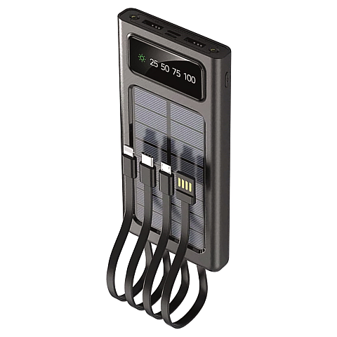 2GO 797371 Powerbank 10000 mAh Schwarz