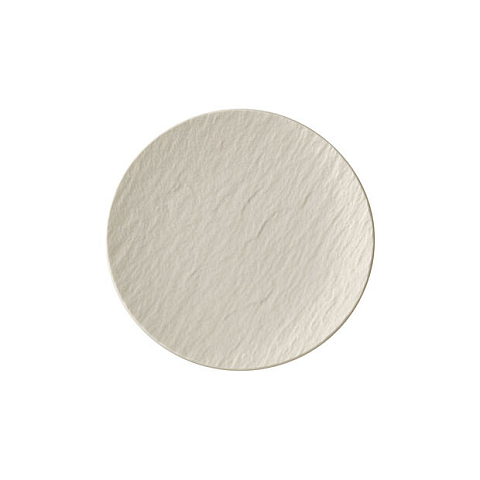 Villeroy & Boch Manufacture Rock Blanc Brot- & Butterplatte Rund Porzellan Weiß 1 Stück(e)