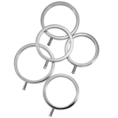 ElectraStim Solid Metal Cock Rings Penis- und Hodenring