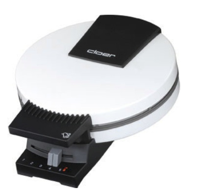 Cloer 281 1 Waffel(n) 800 W Schwarz, Weiß