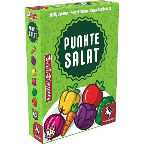Pegasus Punktesalat Brettspiel Bildend